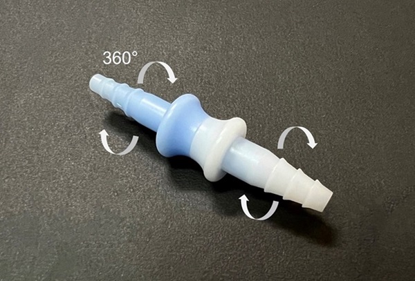 Oxygen Double Swivel Connector