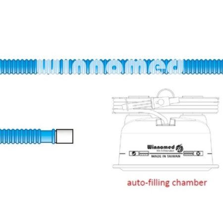 Adult Inspiratory Single Heated Wire Circuit w Auto-Filling Chamber 成人單管加熱呼吸管路含加濕加熱瓶